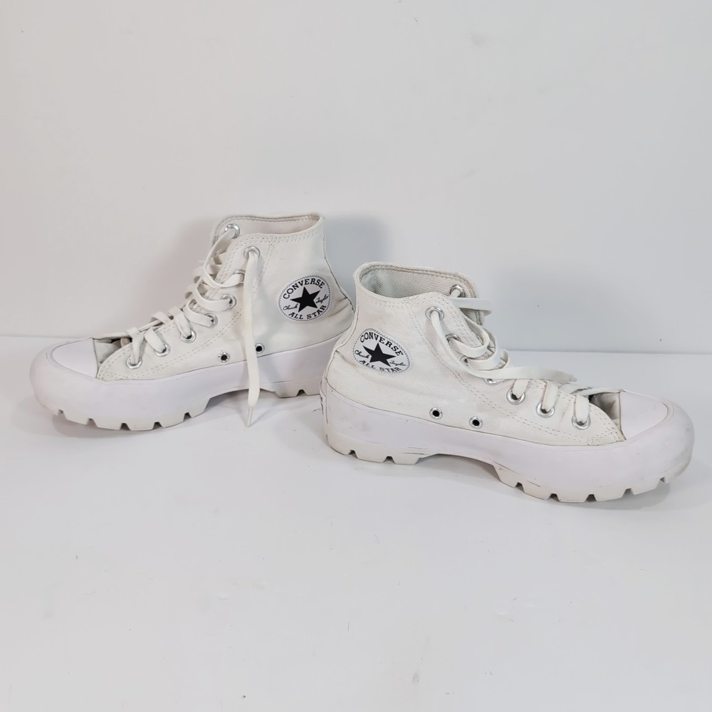 Converse Chuck Taylor All Star High Lugged 'White' 565902C (WOMEN'S) Size: 7